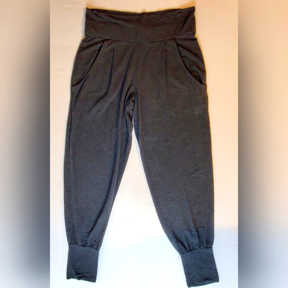 C9 by Champion Women's Dark Gray Herem Style Lounge Pants with Pockets